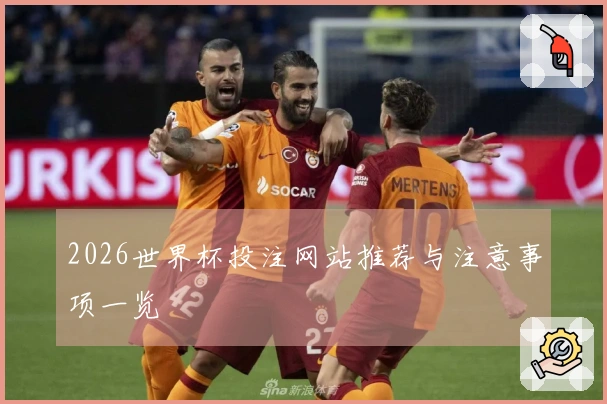 2026世界杯投注网站推荐与注意事项一览